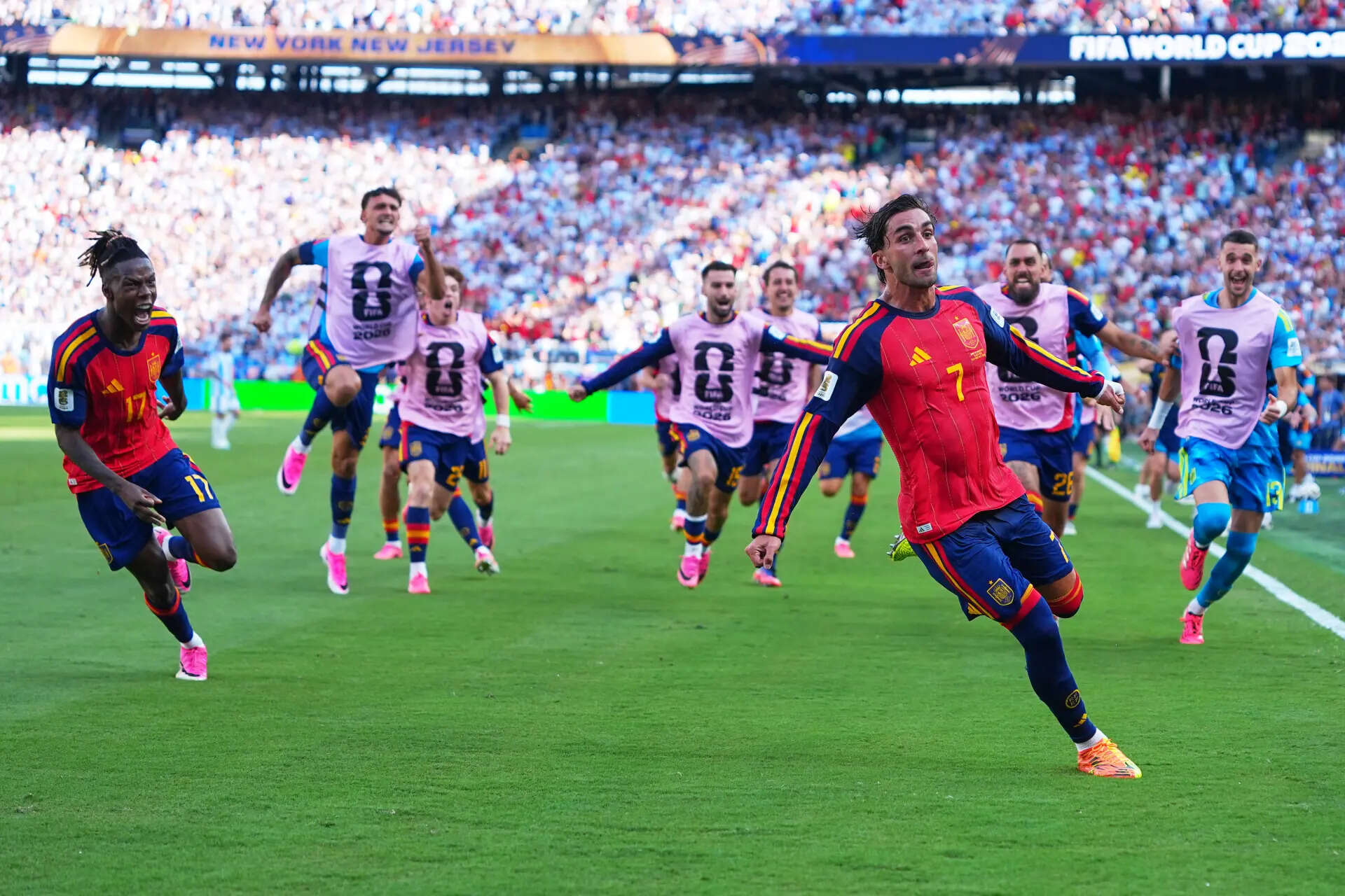 Argentina Spain WCup Soccer