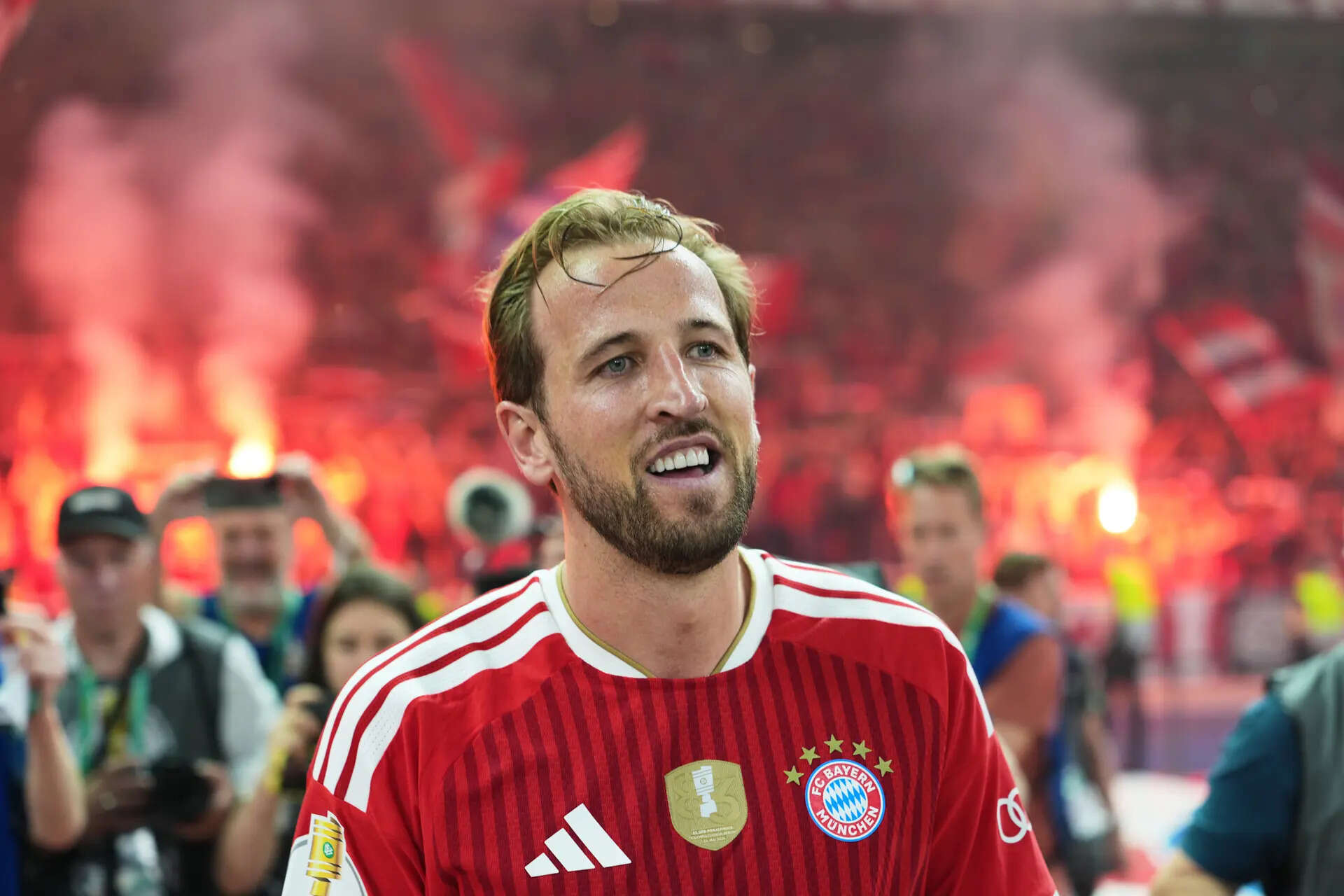 Harry Kane hat-trick leads Bayern Munich to German Cup triumph against Stuttgart in final