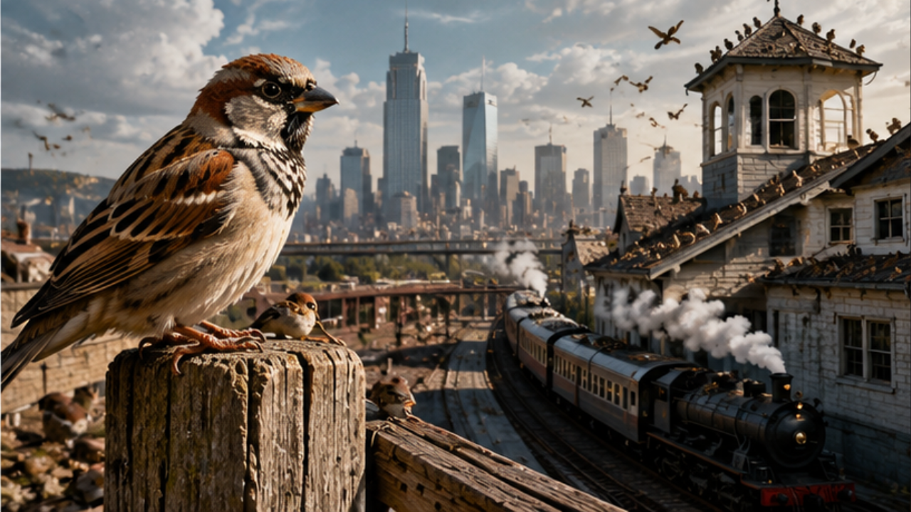 How an 1860s bird introduction turned house sparrows into a widespread invasive species