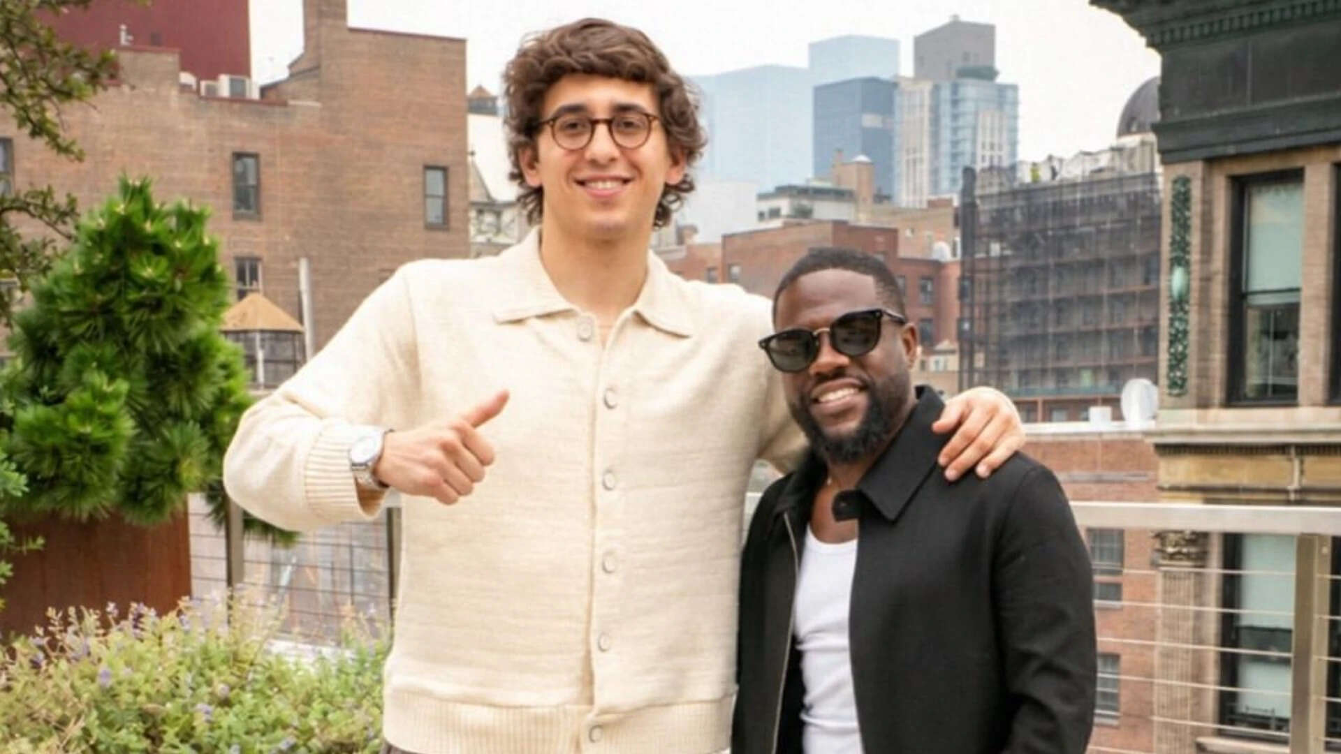 Marcello Hernández calls working with Kevin Hart a 'blessing'