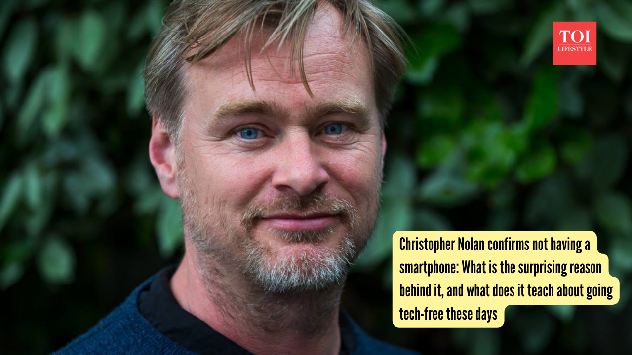 Christopher Nolan confirms not having a smartphone What is the surprising reason behind it, and what does it teach about going tech-free these days