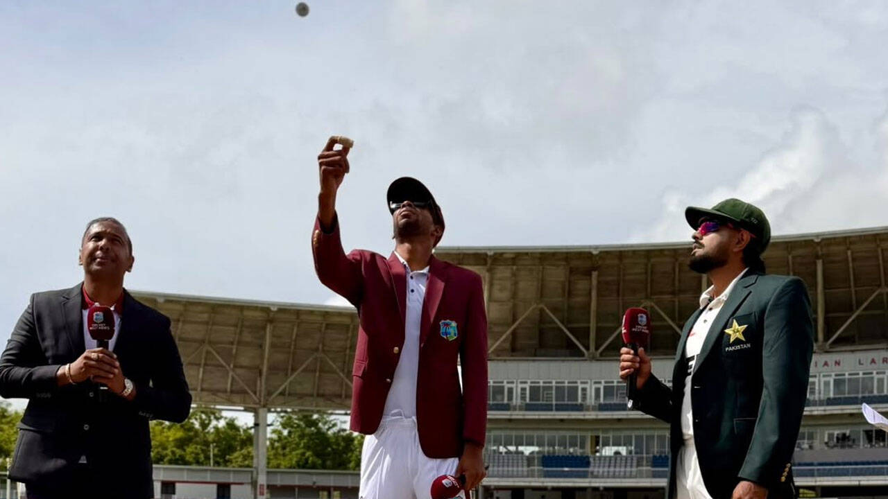 1st Test Day 1, Live Score: West Indies opt to bat against Pakistan