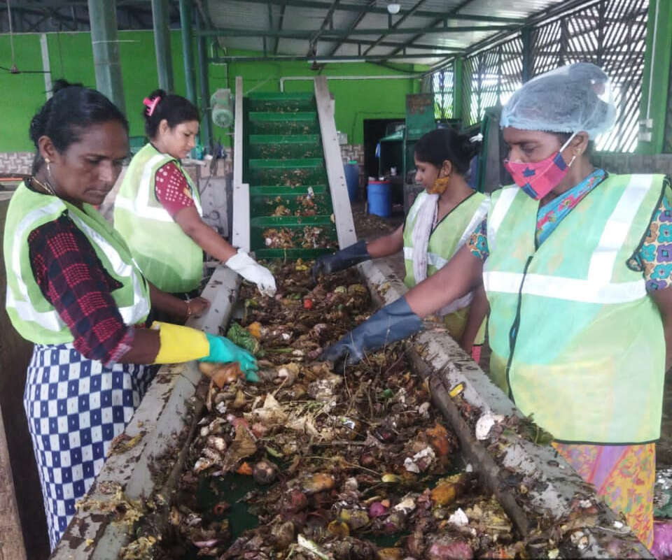 Women handle 45% of daily municipal waste in the city, reports say