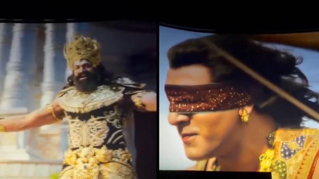 'Ramayana' trailer leaked again, shows Yash's entry as Raavan, netizens react