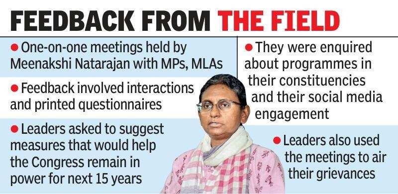 Meenakshi Natarajan's meet with Congress leaders in Telangana.jpg