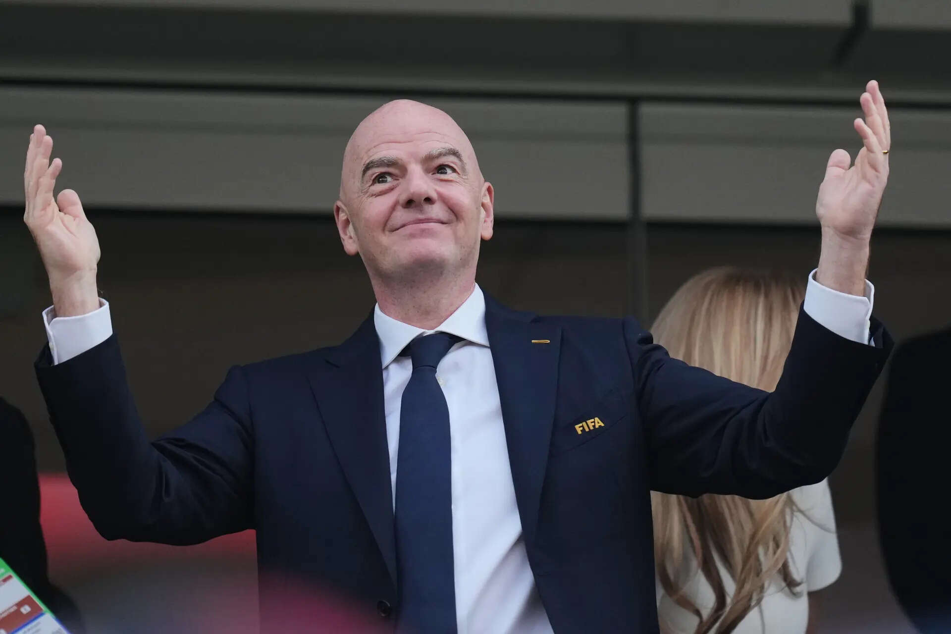 FIFA President Gianni Infantino travelled almost three times the Earth's circumference during the World Cup