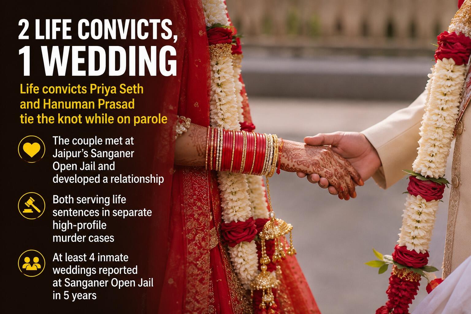 Priya and Prasad tie knot at an undisclosed location