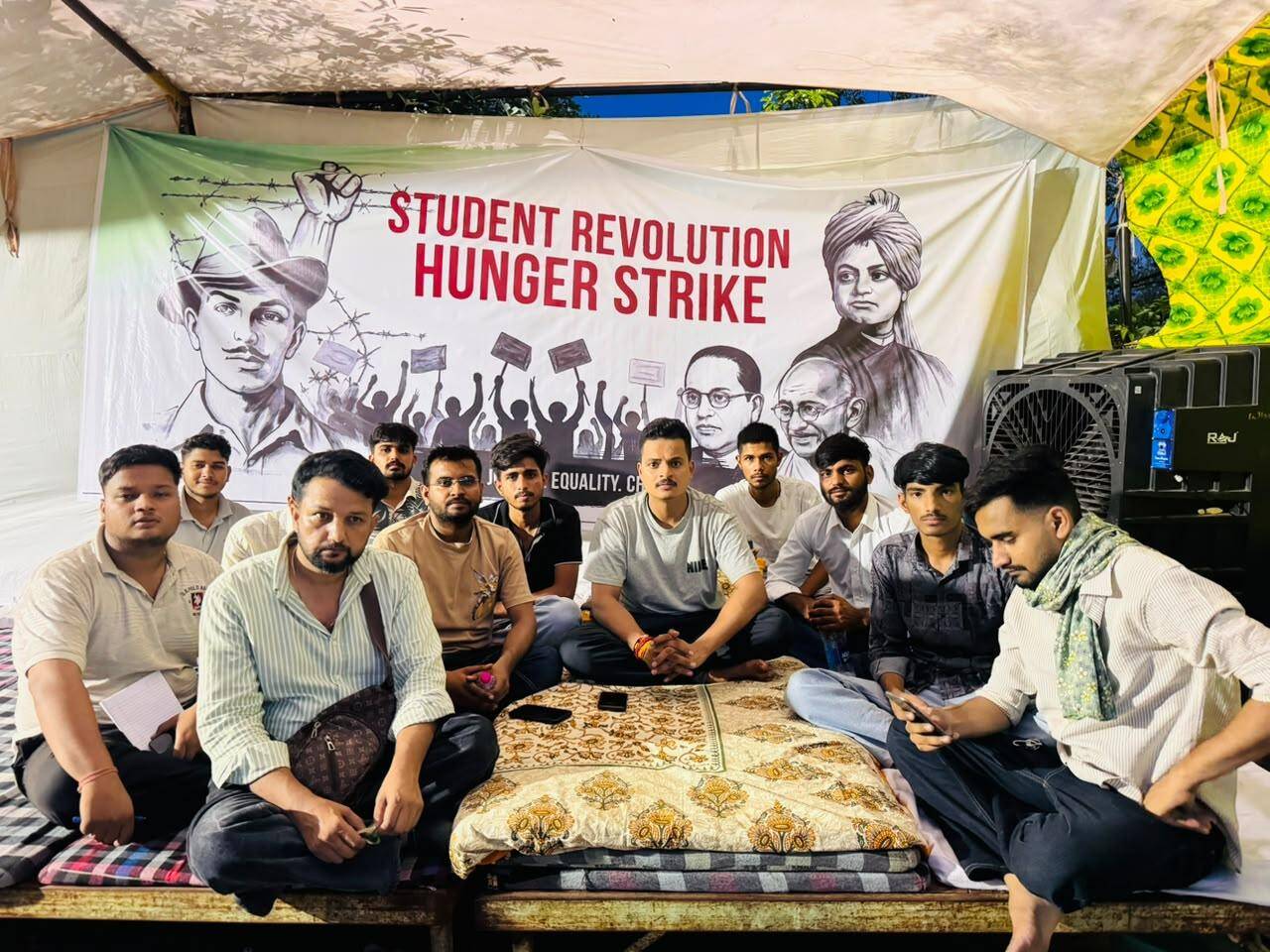 Rajasthan University student begins hunger strike for Rajasthani language department