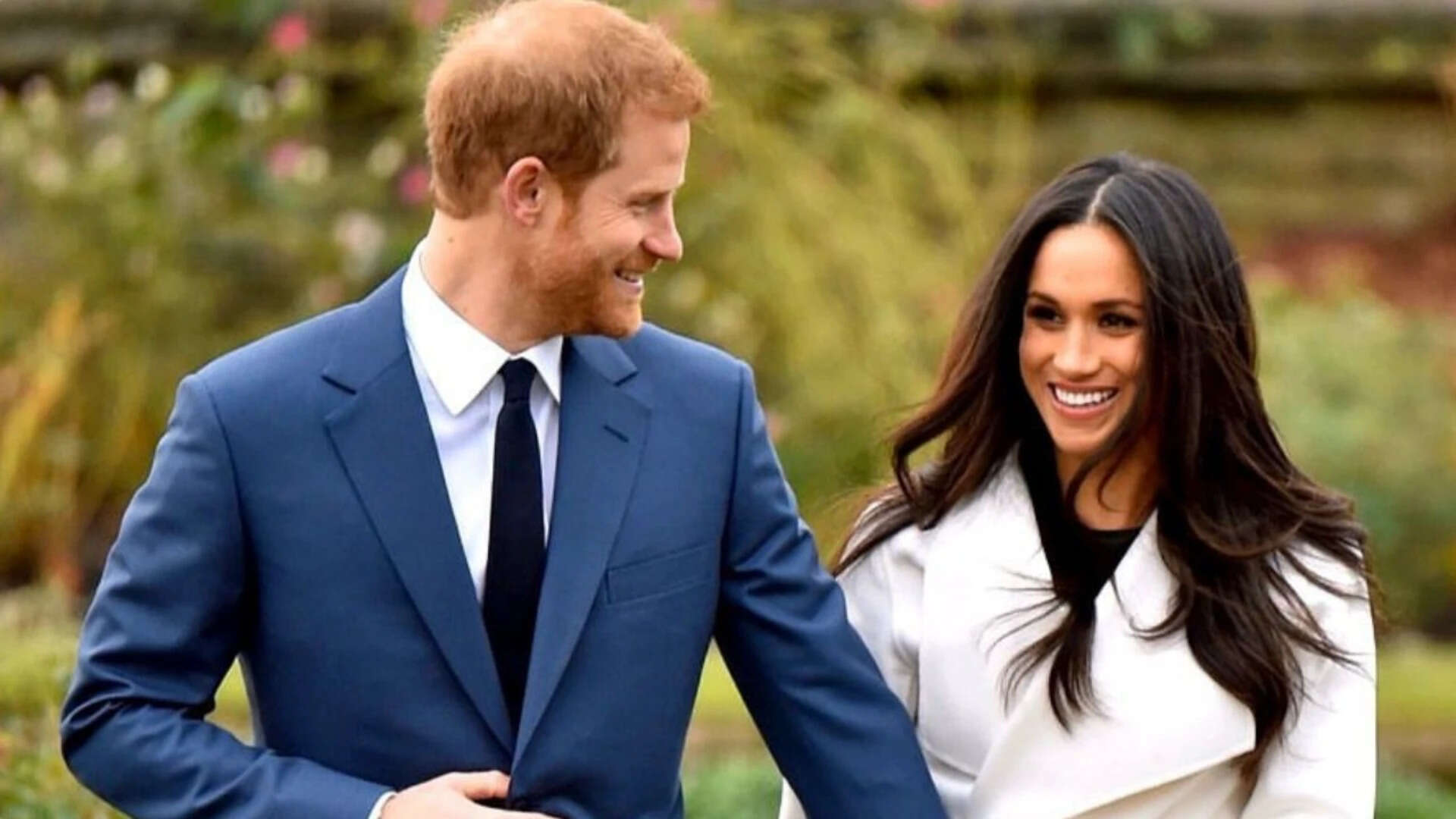 Prince Harry and Meghan Markle share a light-hearted moment during Australia visit