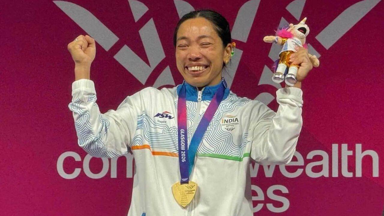 'Humbled': Mirabai Chanu after winning India's first gold in Glasgow