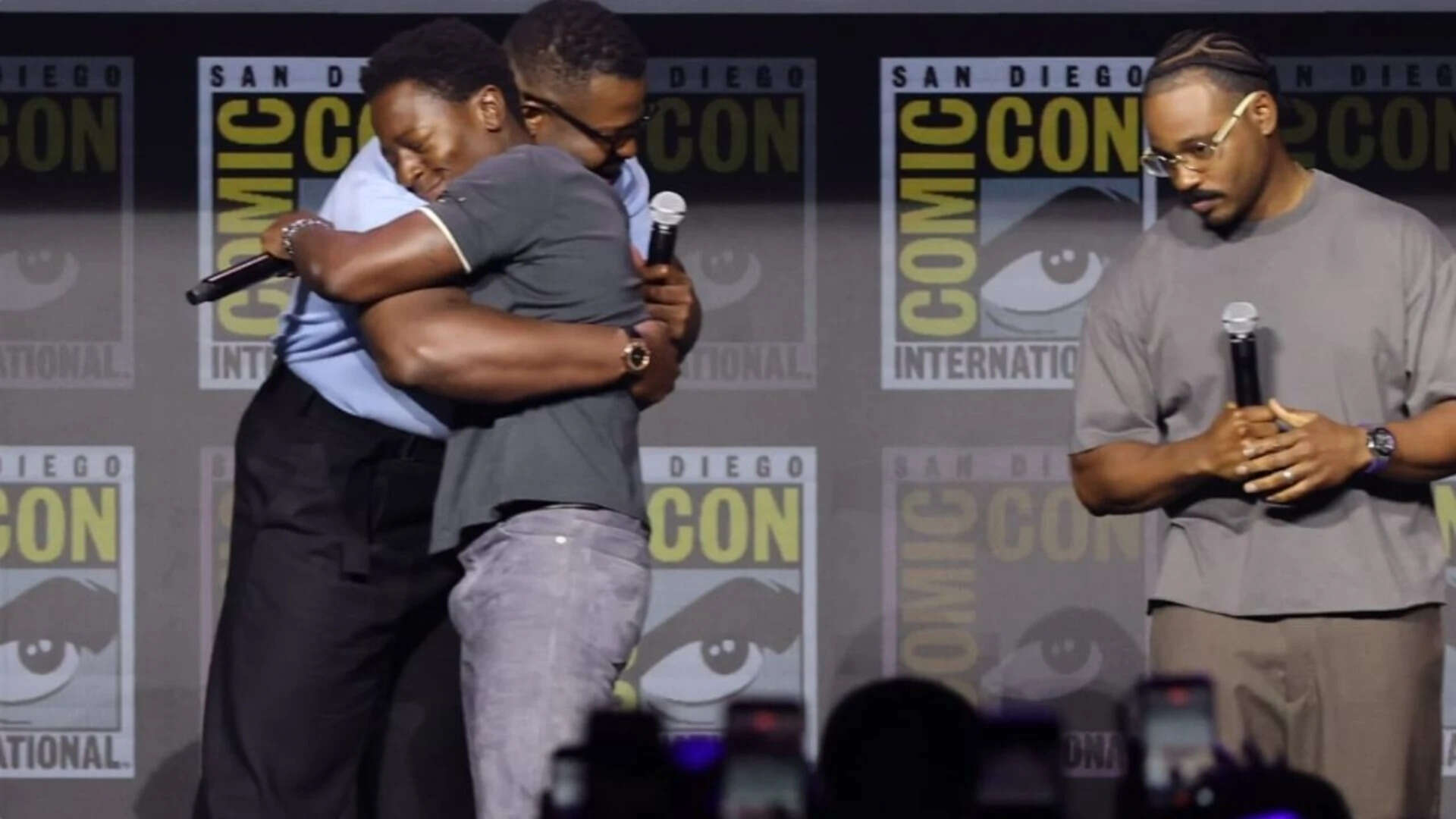 David Jonsson gets warm welcome from Winston Duke as he joins 'Black Panther 3'