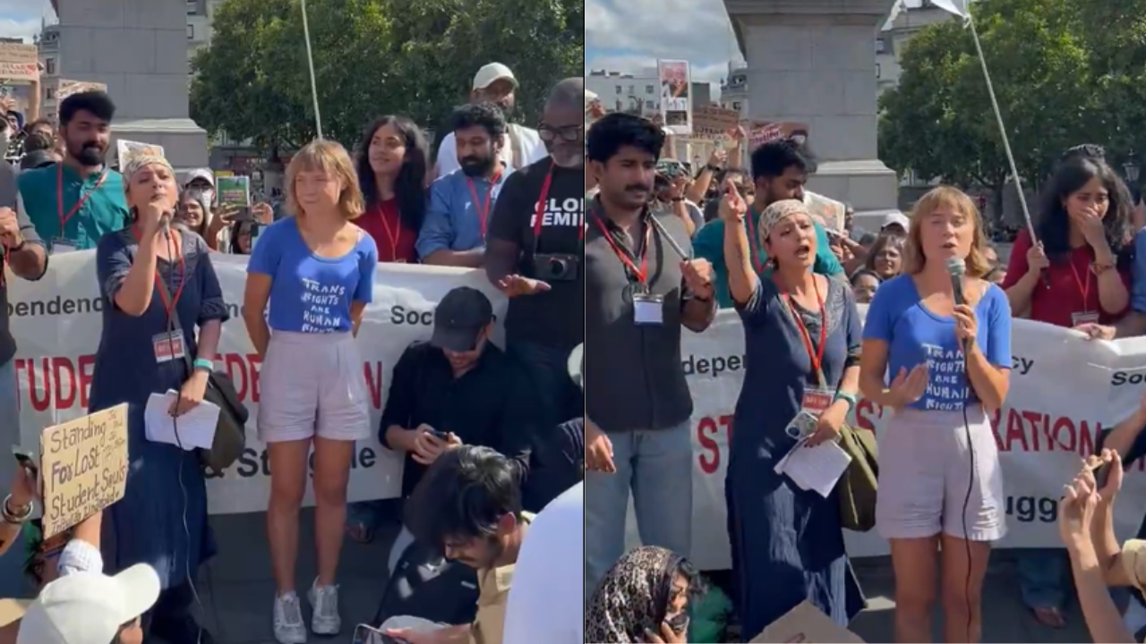 Greta Thunberg Joins London Protest, Praises Indian Students