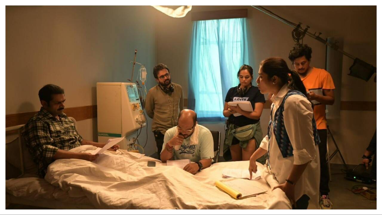 Ankur Arun Kakatkar on the sets of Courage