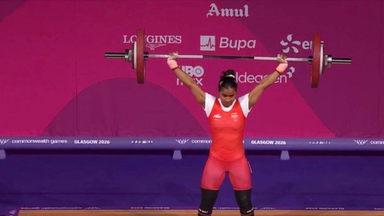 CWG 2026 Day 5 Live: Gyaneshwari Yadav wins Silver medal in Women's 53kg weightlifting