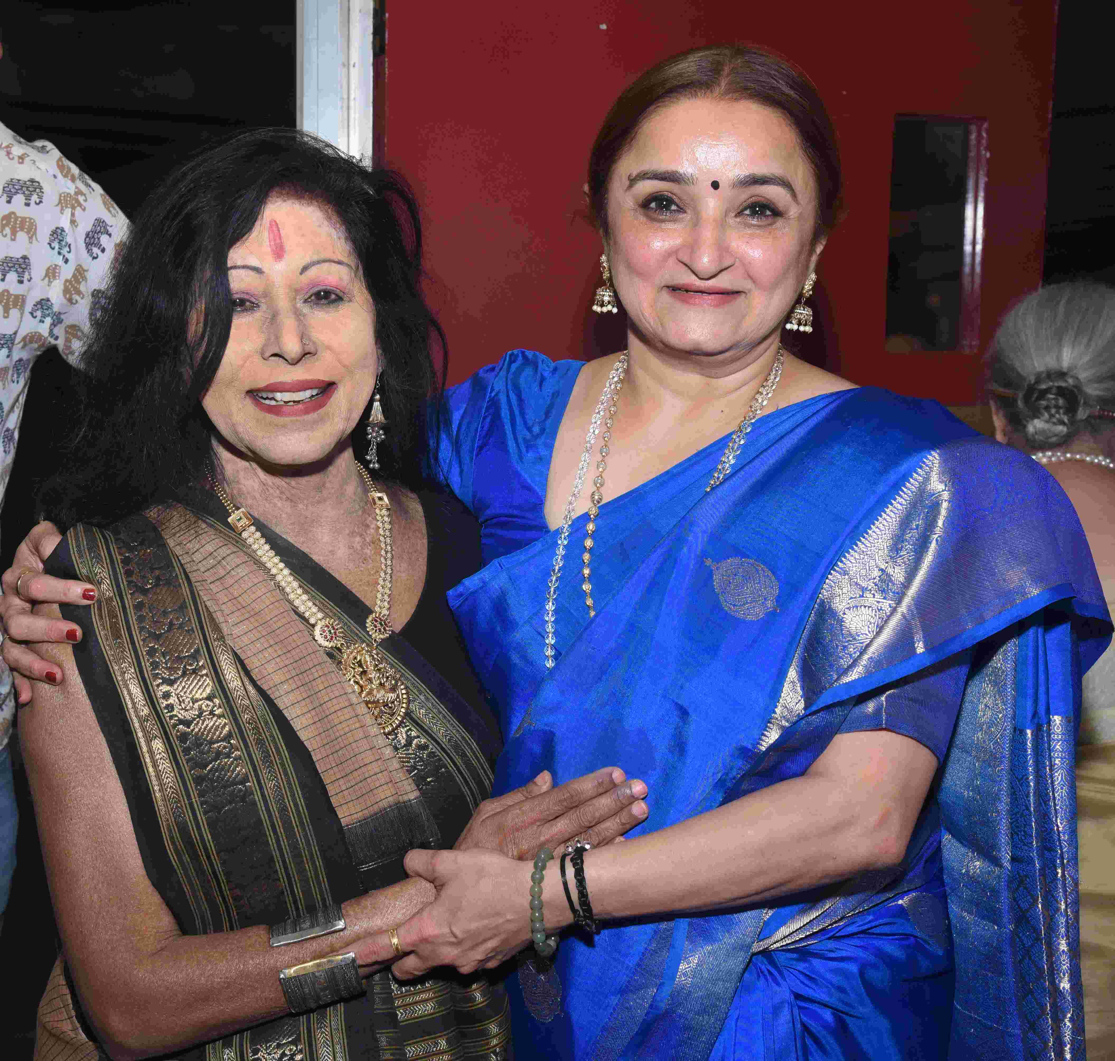 Shovana Narayan and Dr. Sandhya Purecha