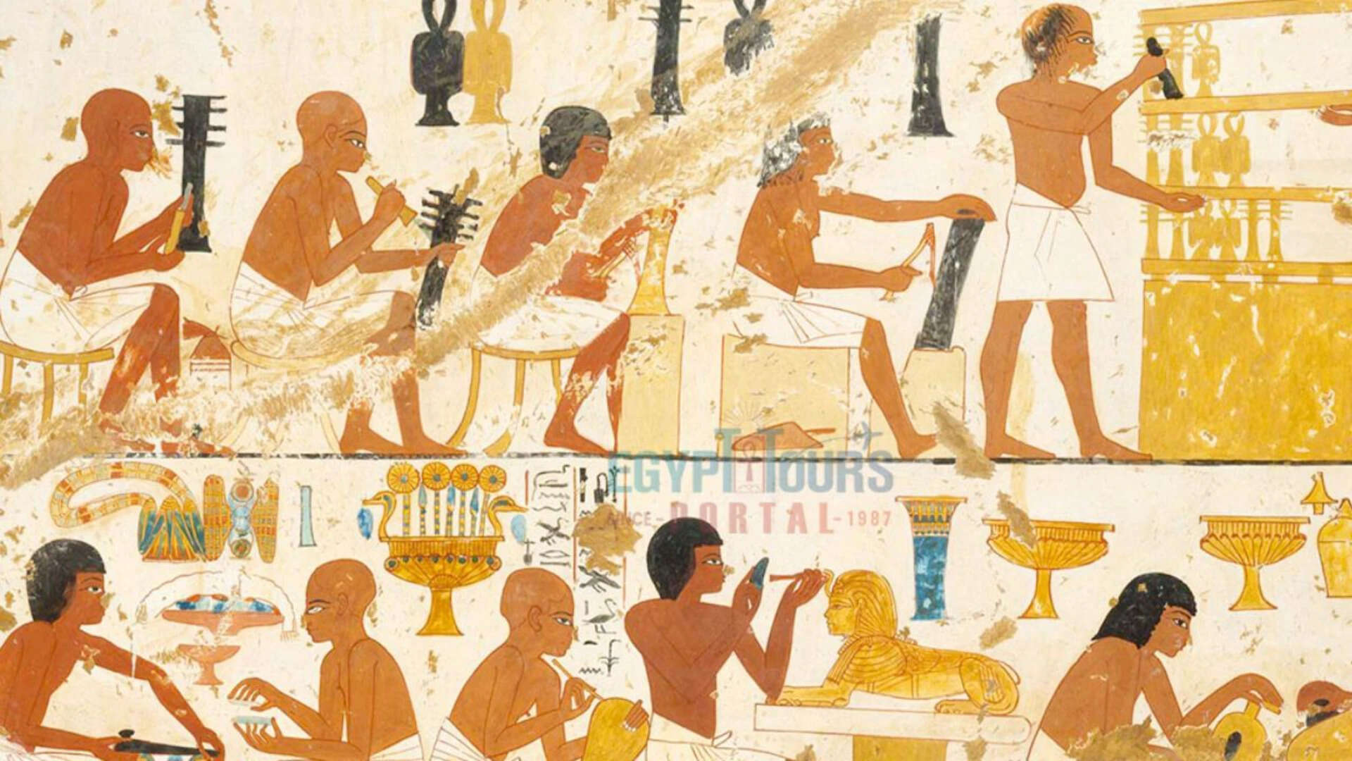 Image Credit: Egypt Tours Portal <strong>How was such a massive workforce organised</strong><br>