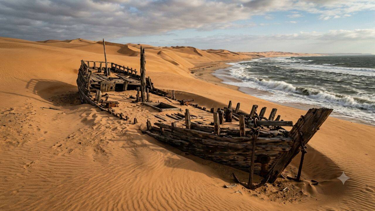 Namibia’s desert sands preserved a lost Portuguese ship for nearly 500 years