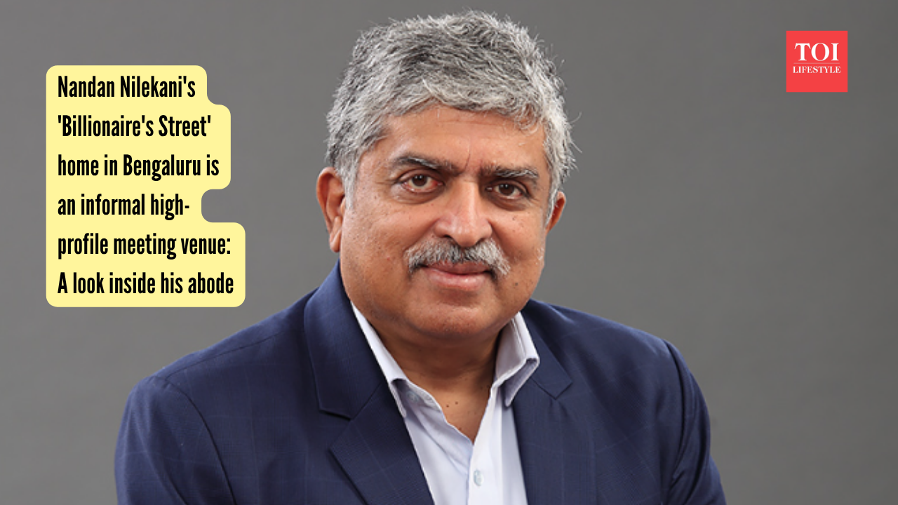 Nandan Nilekani's 'Billionaire's Street' home in Bengaluru is an informal high-profile meeting venue A look inside his abode