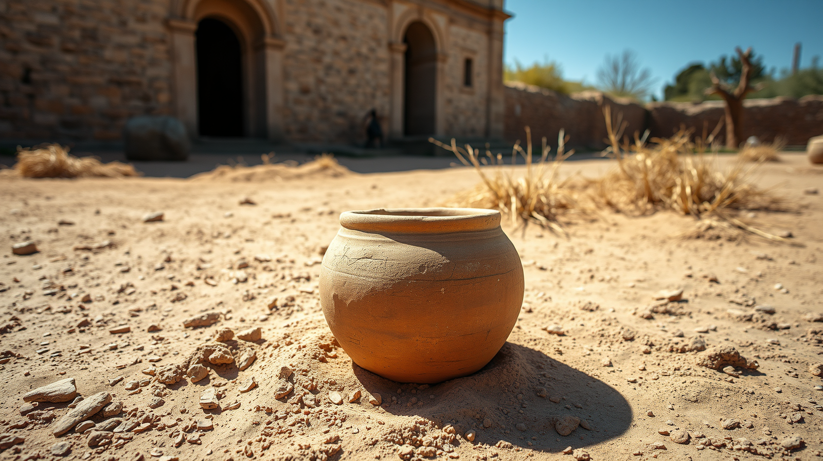 A 400-year-old Native American pot lay buried beneath a Spanish mission in Florida