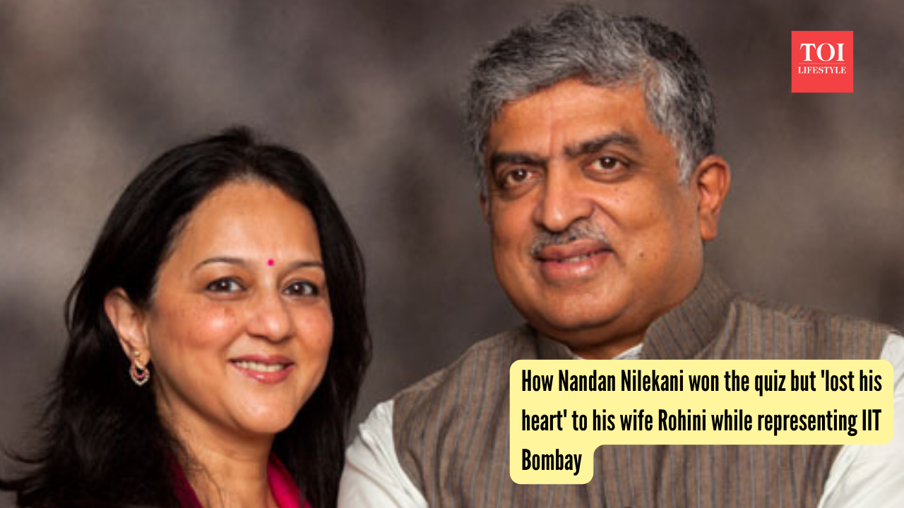 Nandan Nilekani-Rohini Nilekani's love story: How the IIT Bombay alumnus won the quiz but 'lost his heart' to his wife