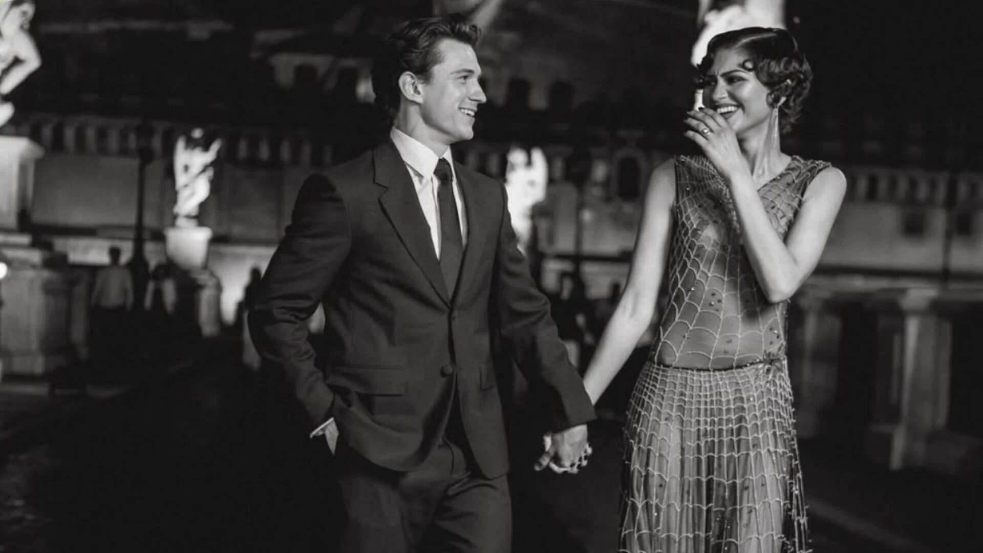 The kids in New York City are convinced that Tom Holland is married
