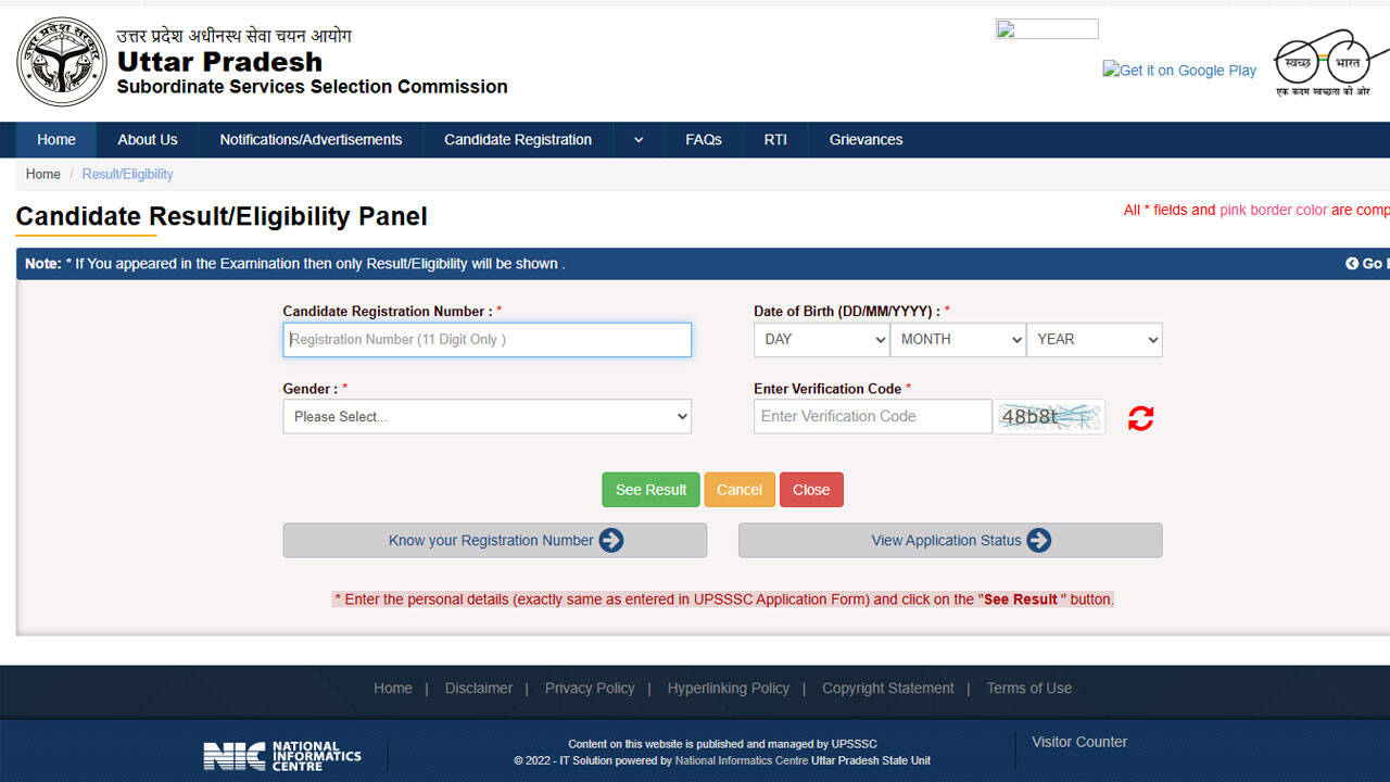 UPSSSC Excise Constable Result 2026: 32,891 candidates shortlisted for mains examination, details here
