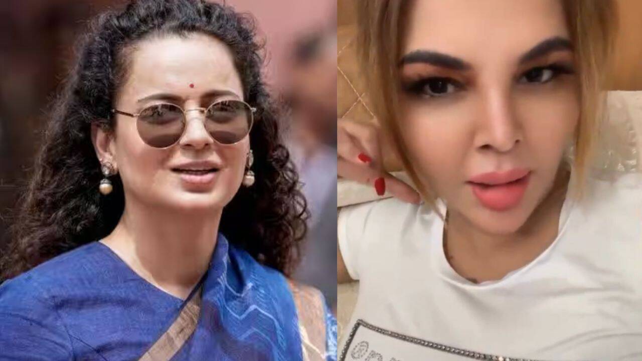 'Gutter mouth, witch': Rakhi Sawant slams Kangana Ranaut over Gen Z protest remarks