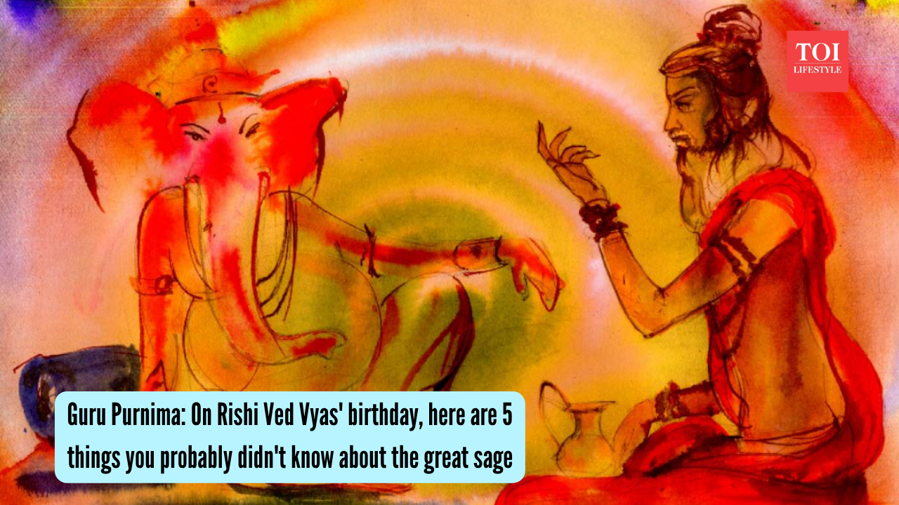 Guru Purnima On Rishi Ved Vyas' birthday, here are 5 things you probably didn't know about the great sage