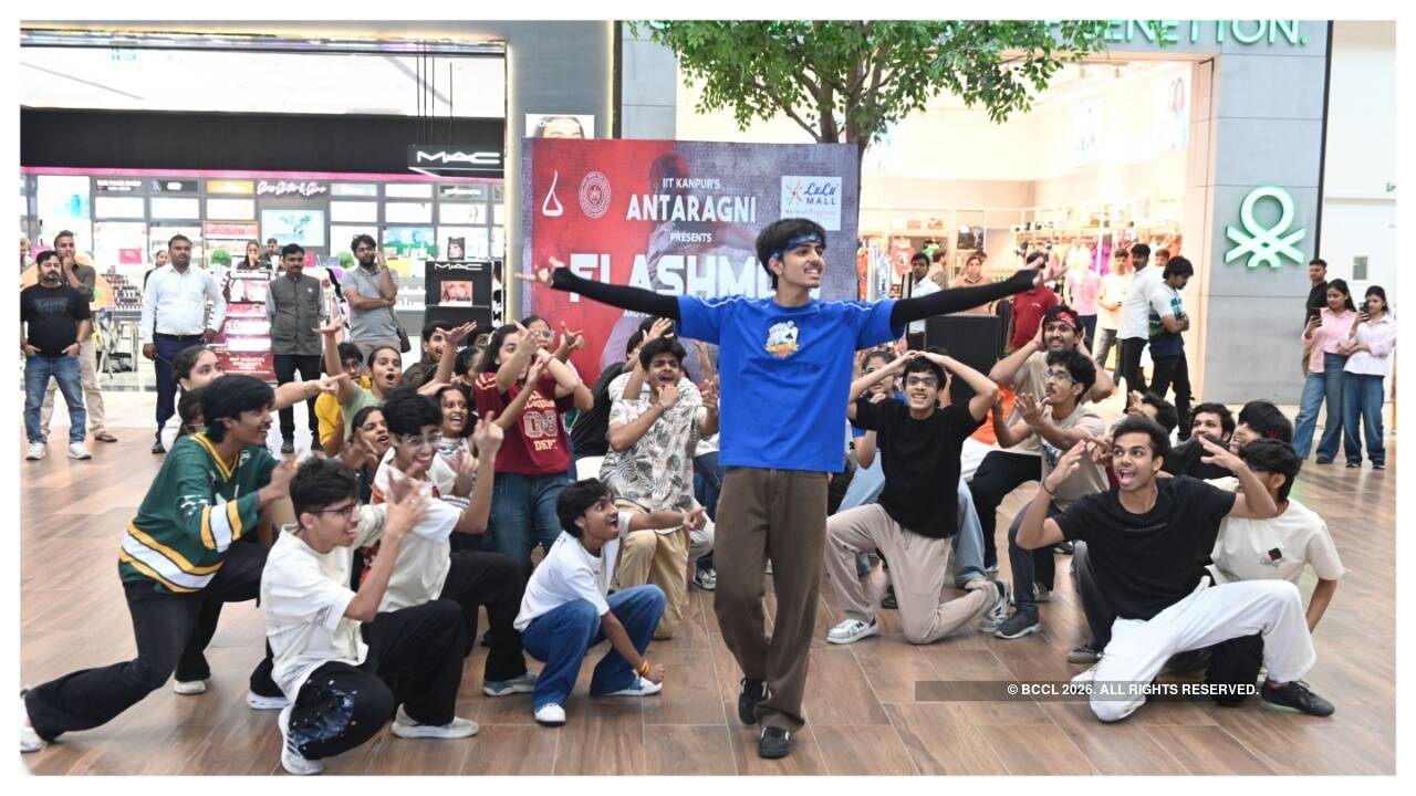 IIT Kanpur students stage World Environment Day flash mob in Lucknow mall