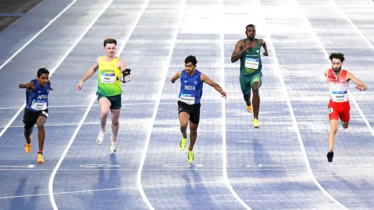 T47 100m: Dilip Mahadu wins Gold, Basil claims Silver in historic India 1-2