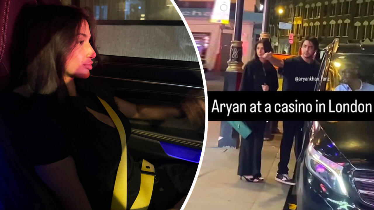 Aryan Khan SPOTTED with mystery woman in London- PICS