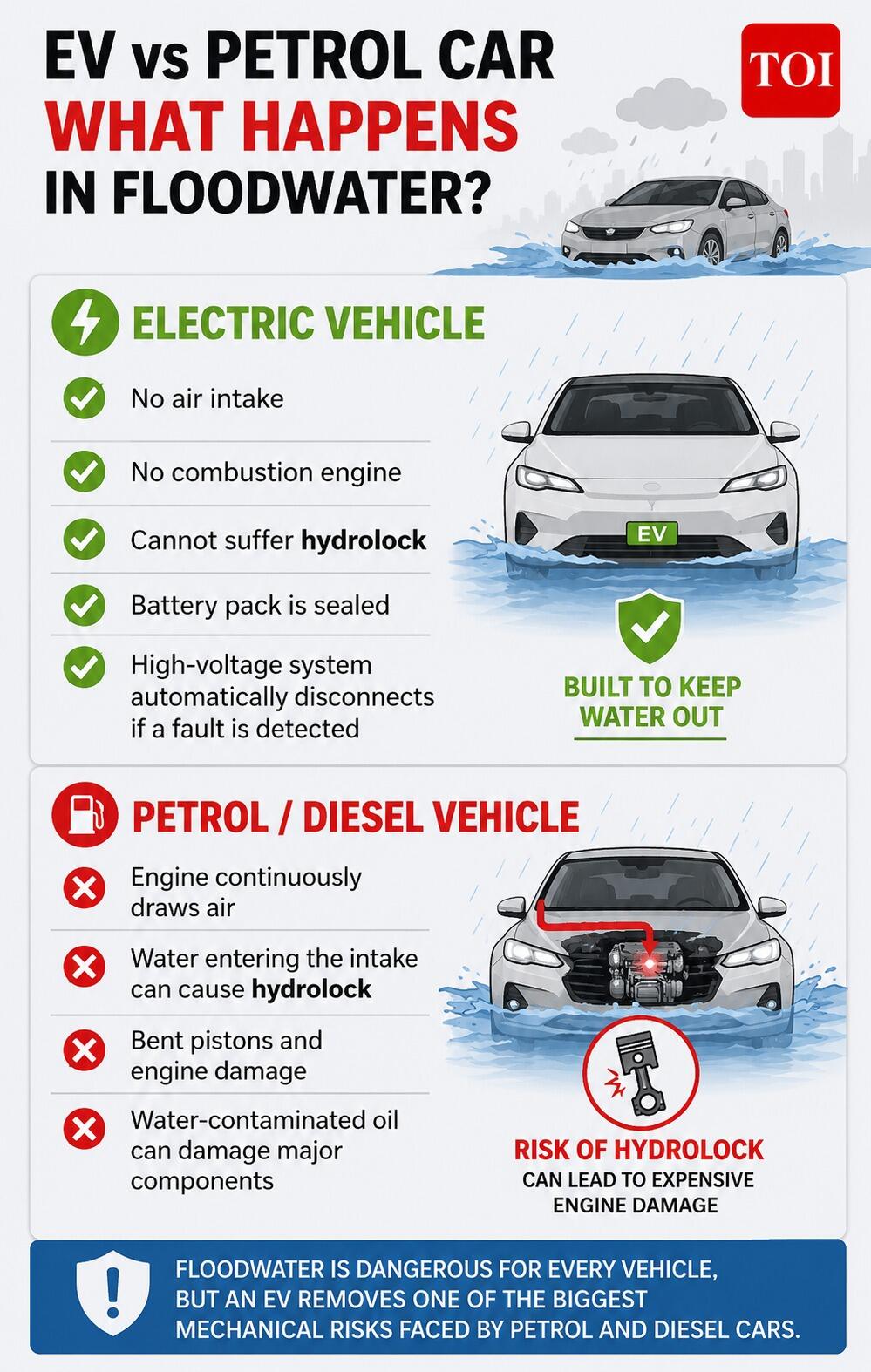 Why EVs withstand floods