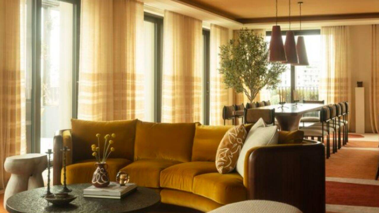 Inside the luxury penthouse