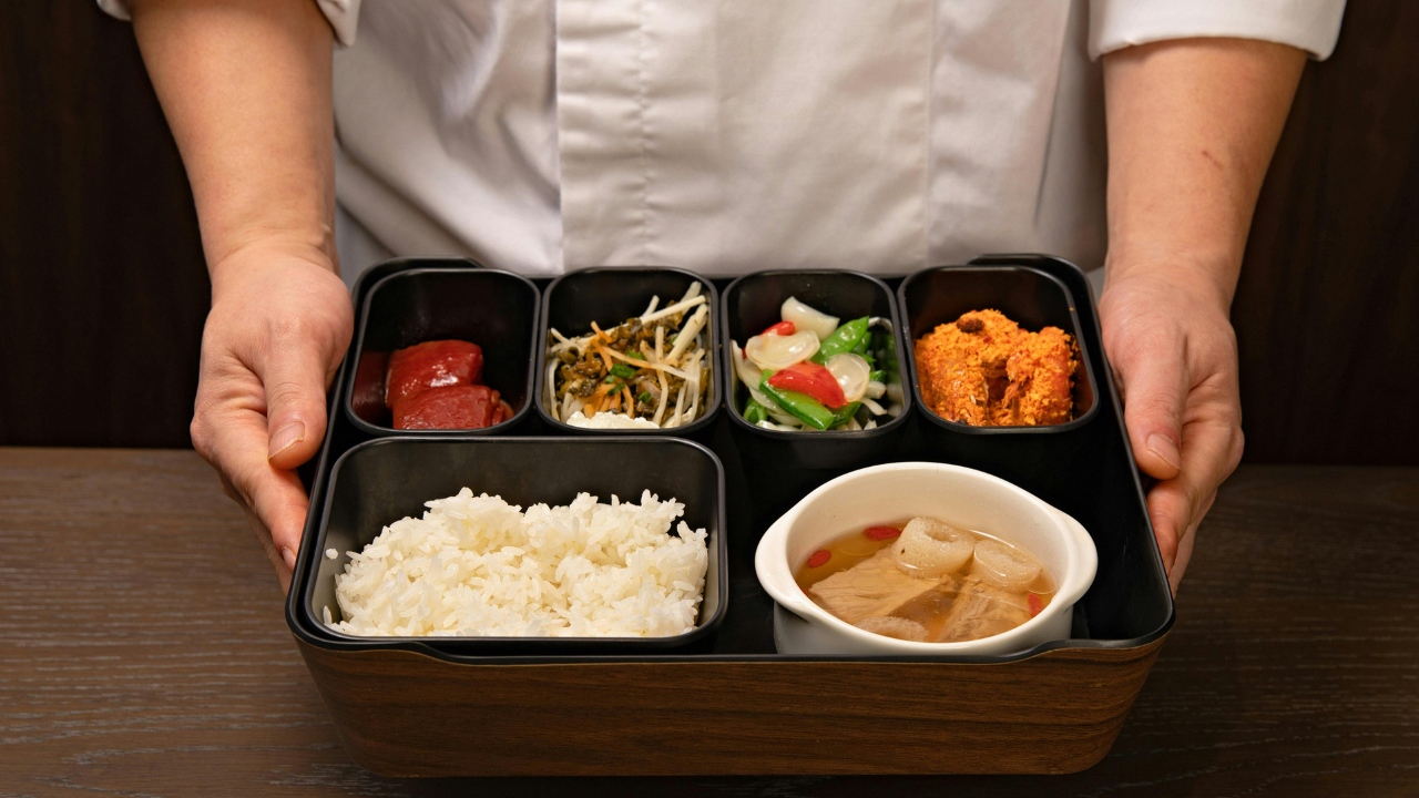 Chef Japanese bento