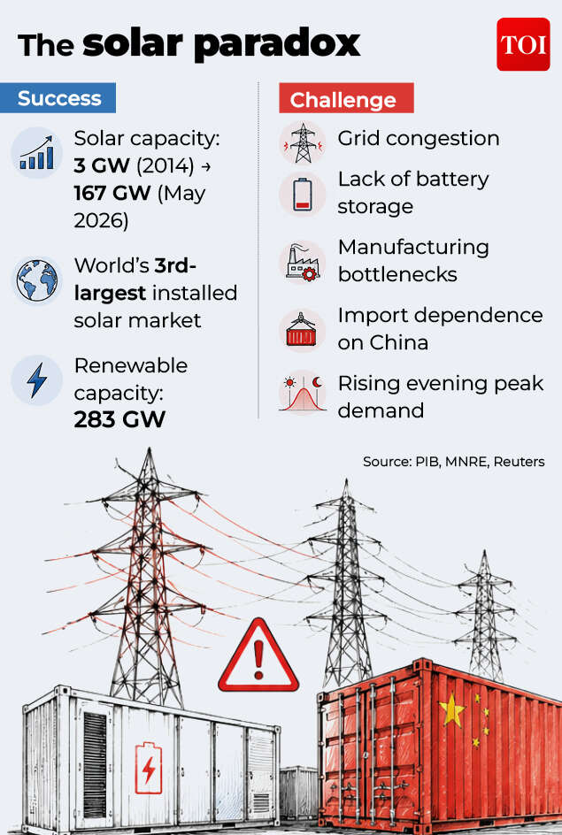 The solar paradox