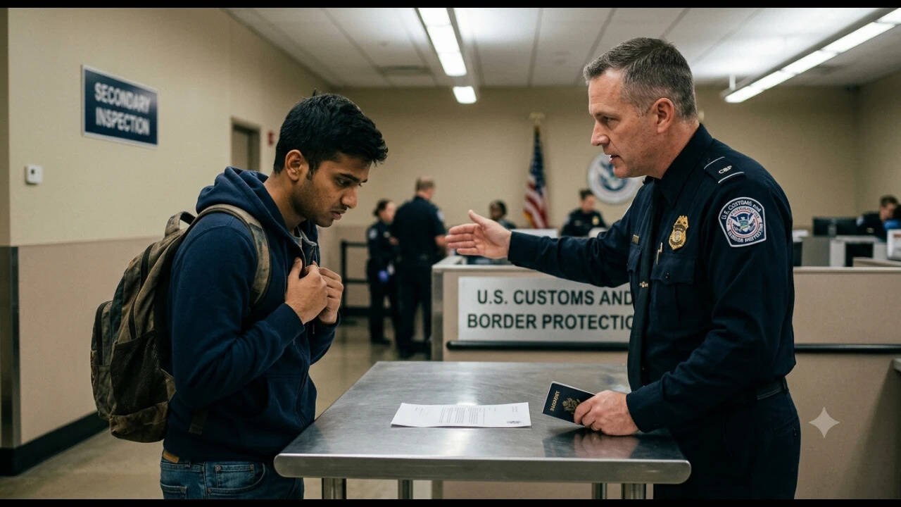 Months away from graduation, Indian student sent back home by CBP after phone check, claims viral post
