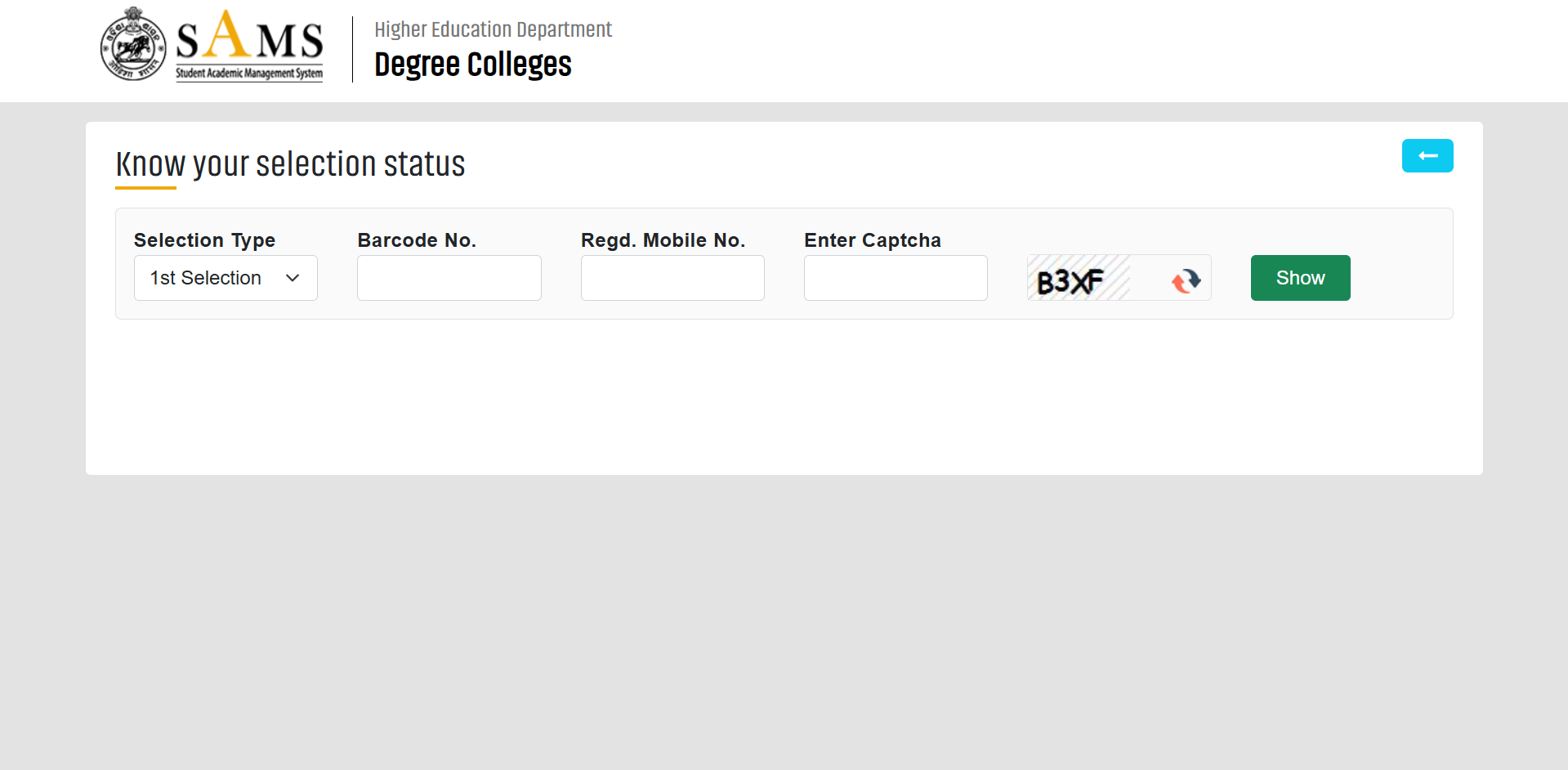 SAMS Odisha +3 round 3 merit list 2026 out: Check direct link to download here