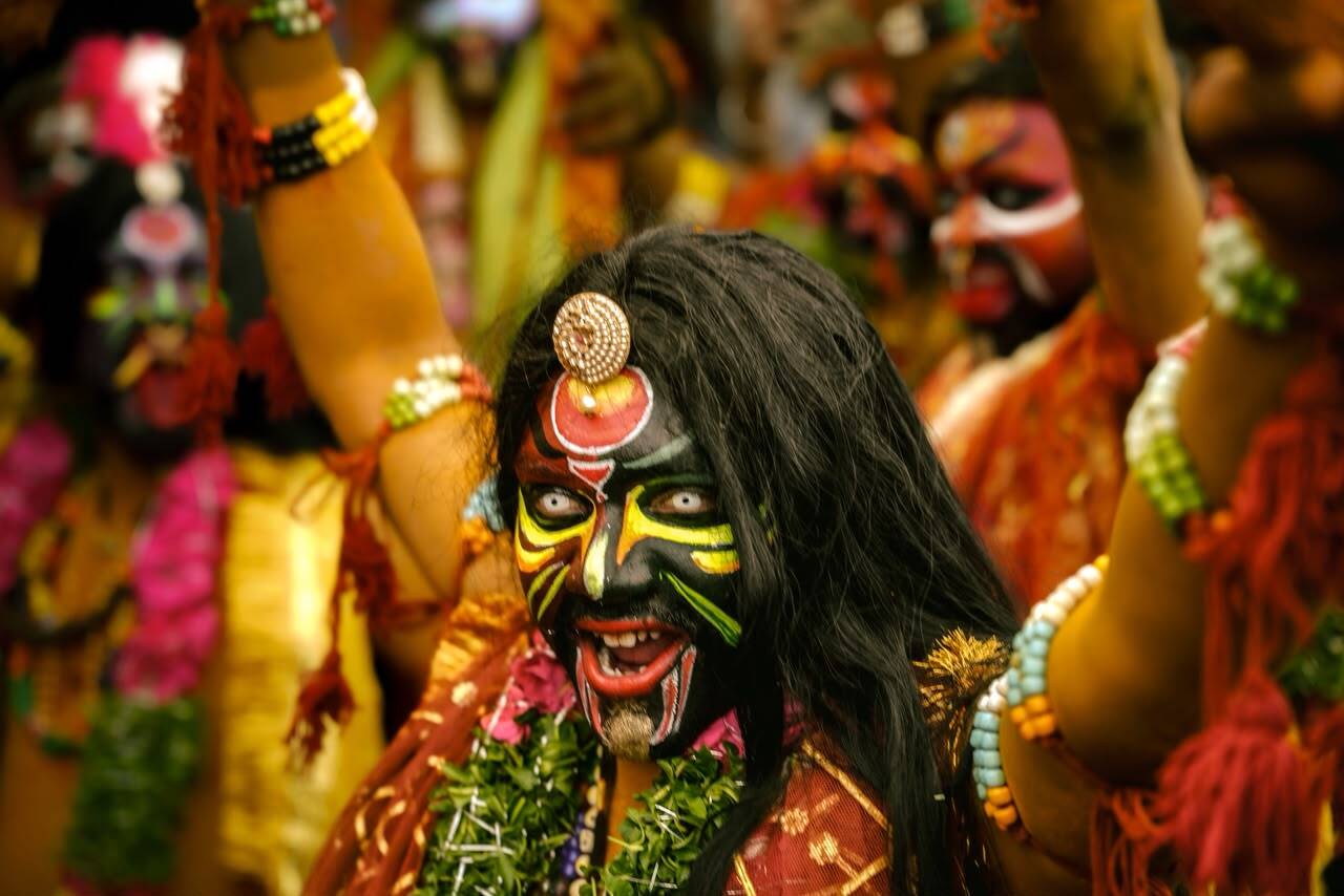 Bonalu celebration: Sai Thejeshwar