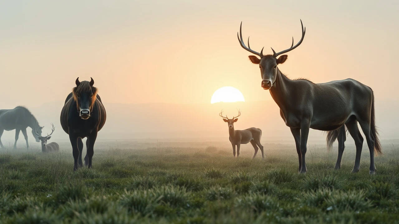Netherlands tried to recreate prehistoric Europe on reclaimed land