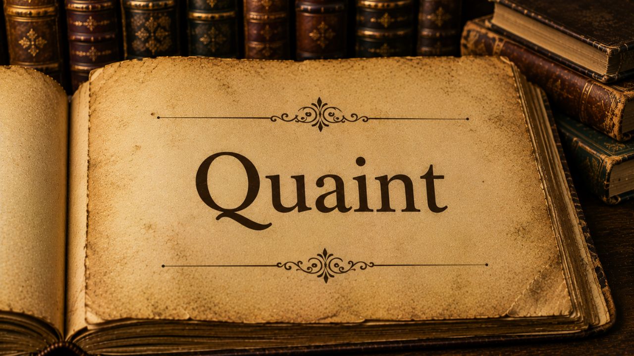 Word of the day: Quaint