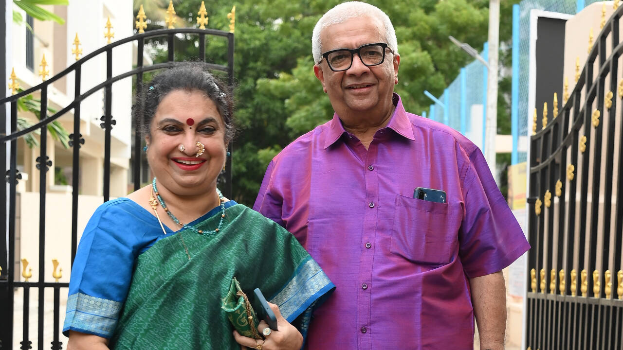 Sudha and YG Mahendra