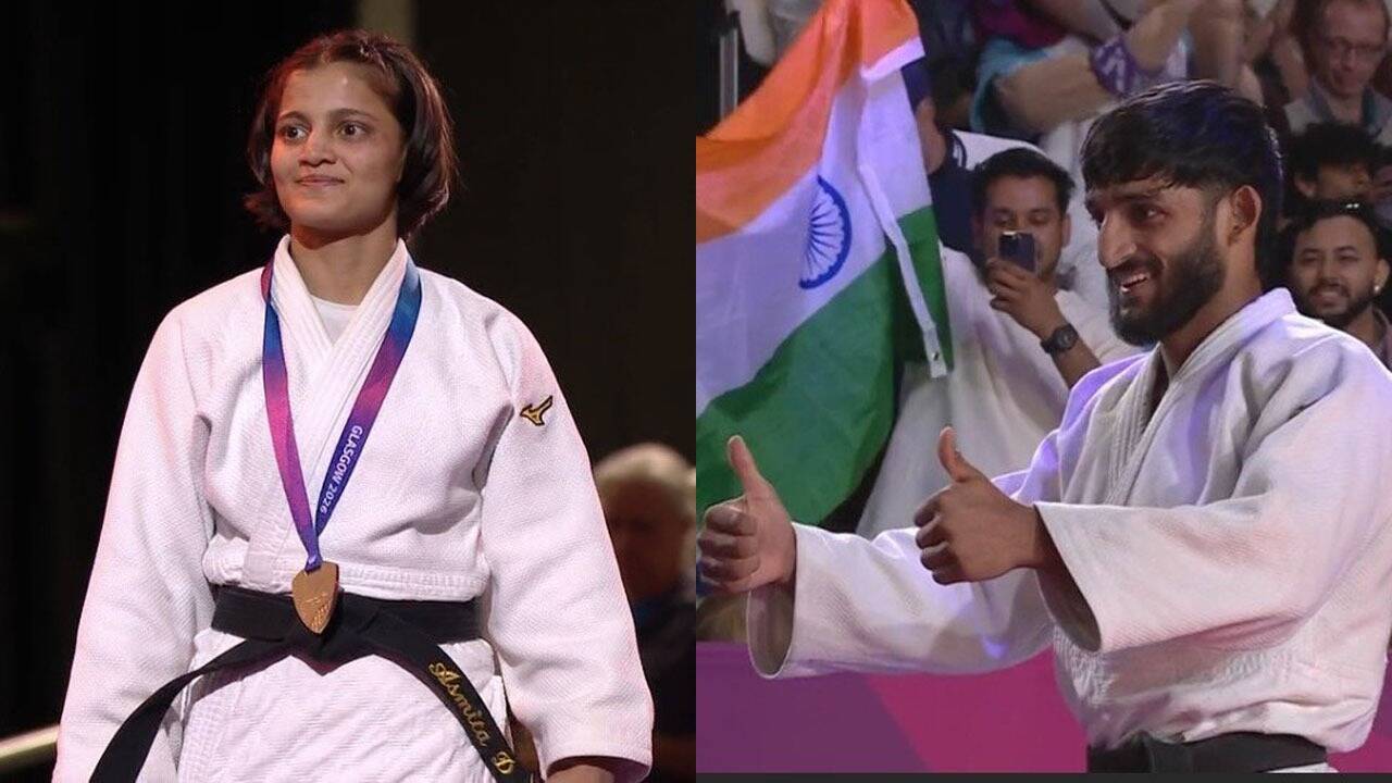 Commonwealth Games: India strike double gold in judo as Asmita Dey, Harsh make history