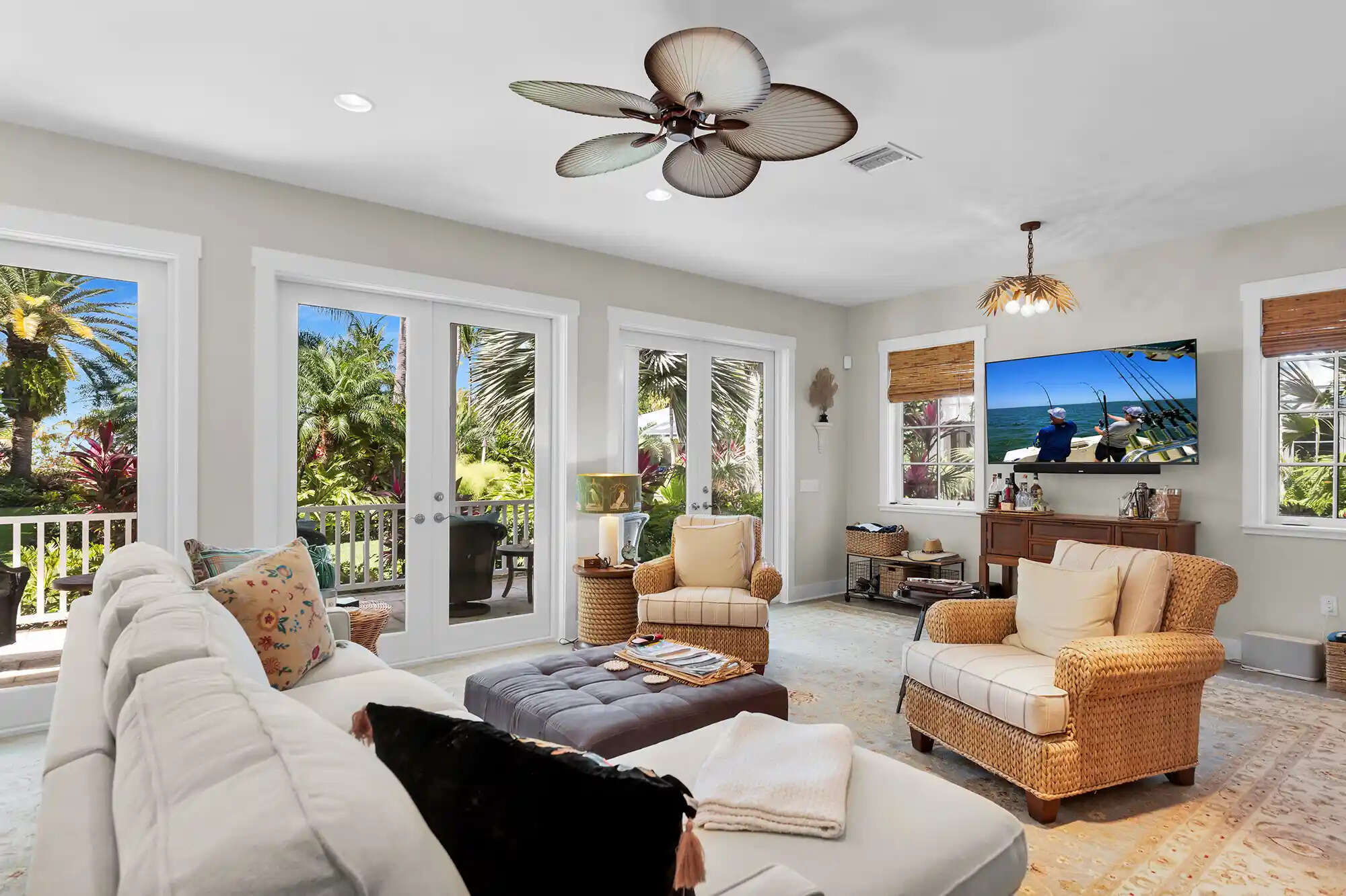 The former giveaway home has been transformed into a luxurious private resort.