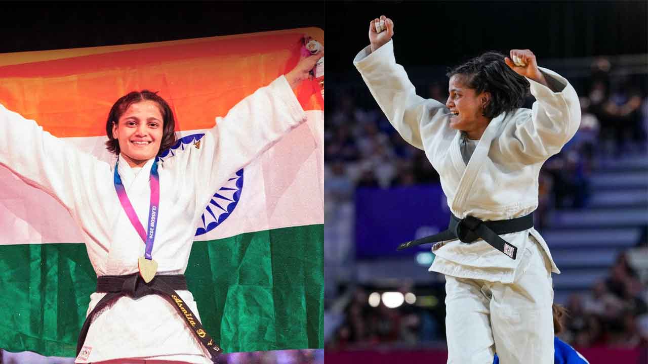7 months after her father's death, Asmita wins India's first CWG judo gold