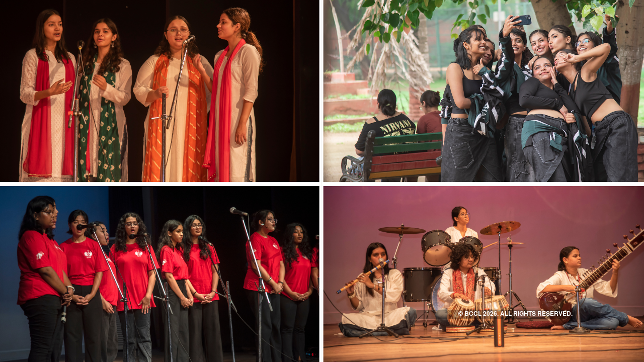 Energetic performances by the music and dance societies of LSR added a festive spirit to the day