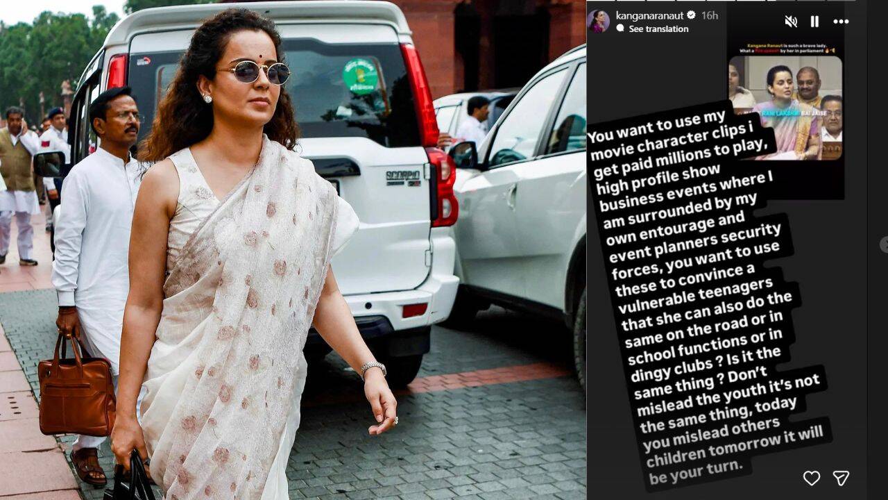 'Was paid millions for such roles': Kangana flays trolls sharing her movie clips