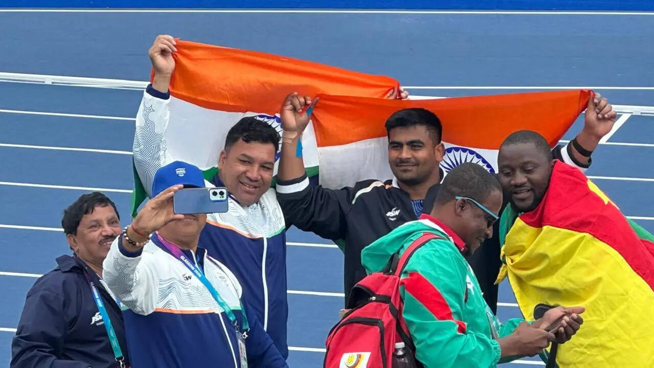CWG 2026: Gold and Silver for Soman Rana, Shubham Juyal in para shot put