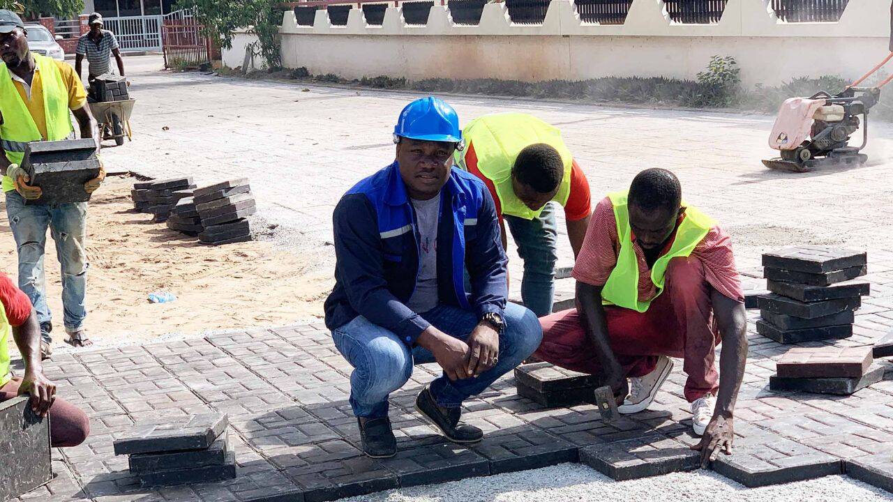 Behind this operation is Nelson Boateng<br>