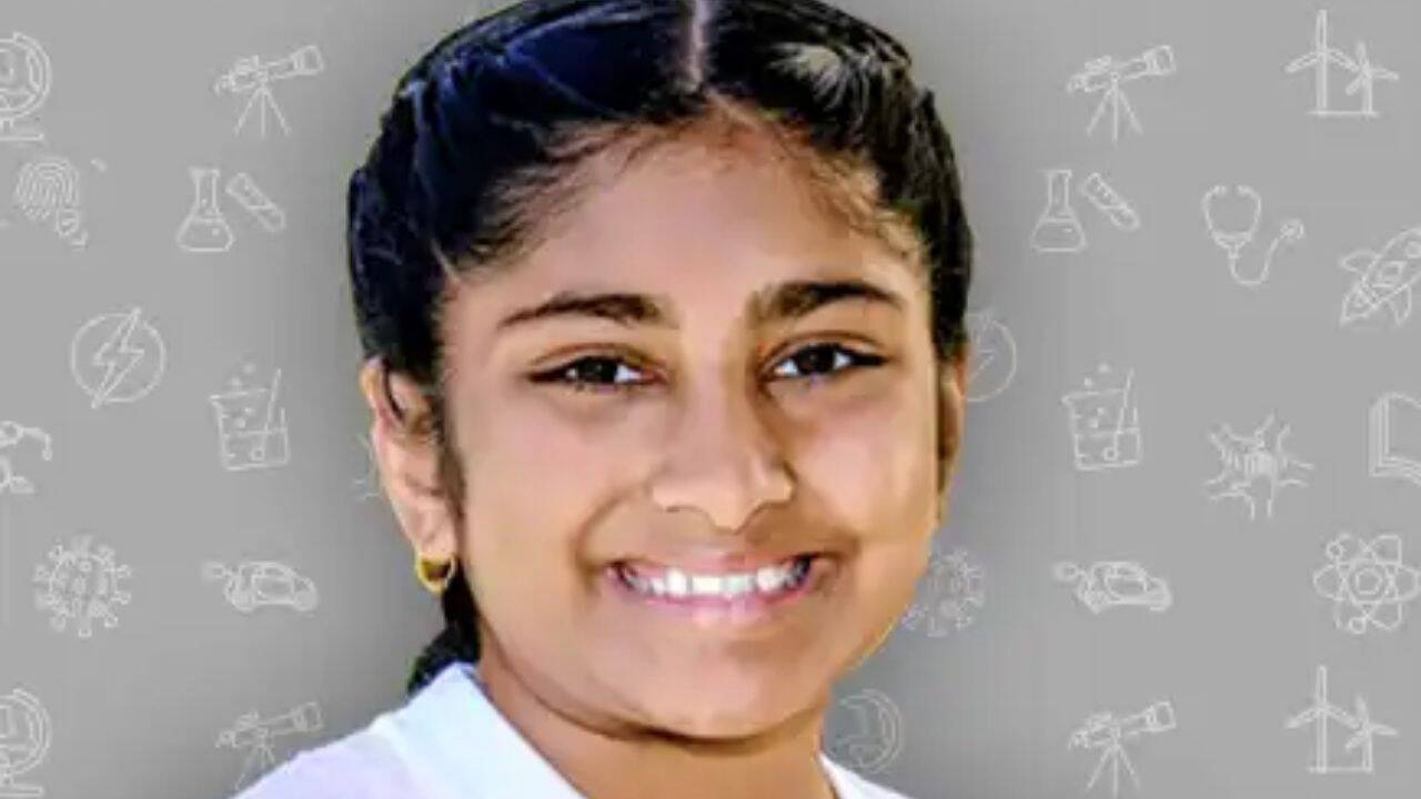 Connecticut student Raji Doshi, 12, designed an algae and calcium system to reduce ocean acidity; she is now competing for a $25,000 science prize