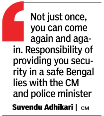 West Bengal CM Suvendu Adhikari